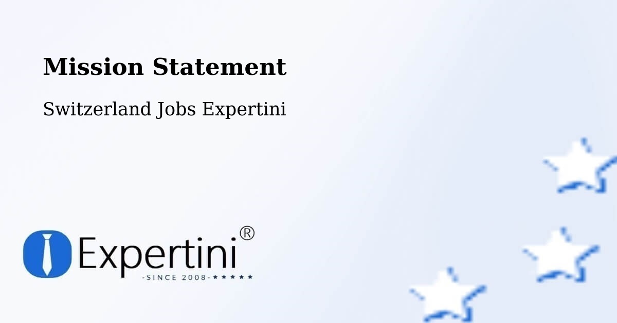 Corporate Mission – Wald - Switzerland Jobs Expertini